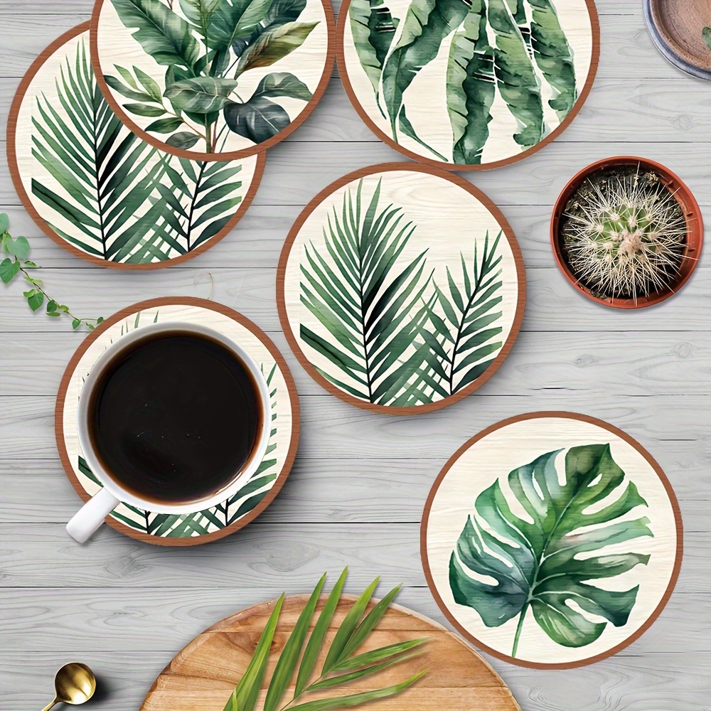 2D Flat 5pcs Tropical Plant gr – Coffee Leaves Tea recenzja i cena