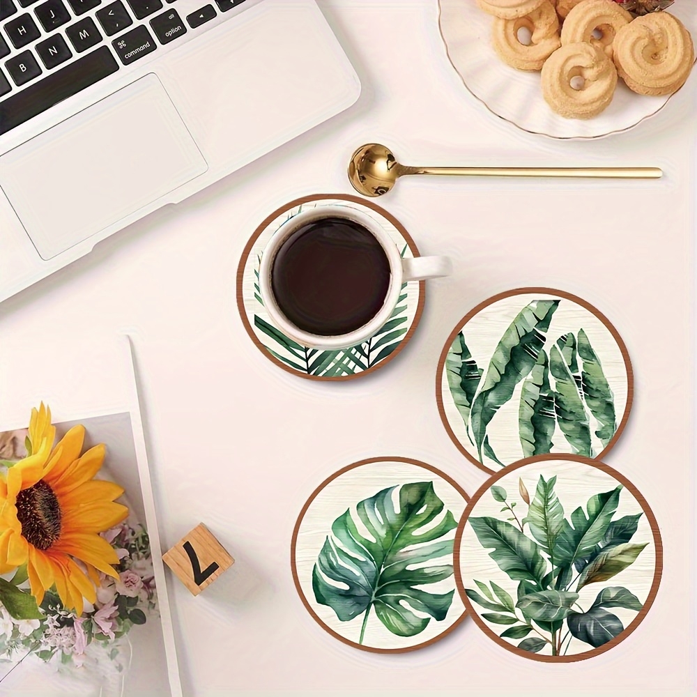 2D Flat 5pcs Tropical Plant gr – Coffee Leaves Tea recenzja i cena