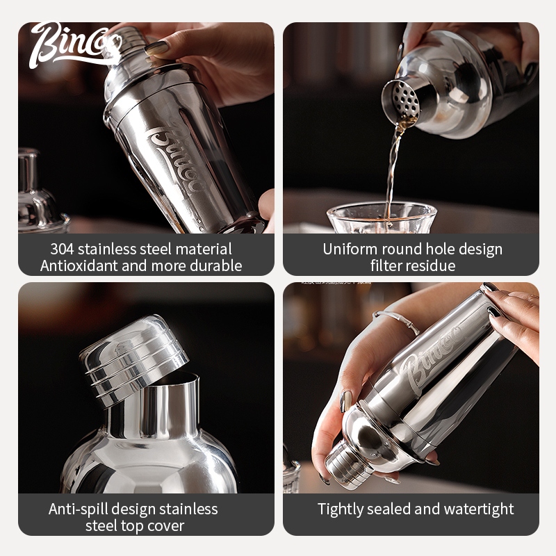 BINCOO Stainless Steel Shaker  – Coffee Tea Equipment recenzja i cena