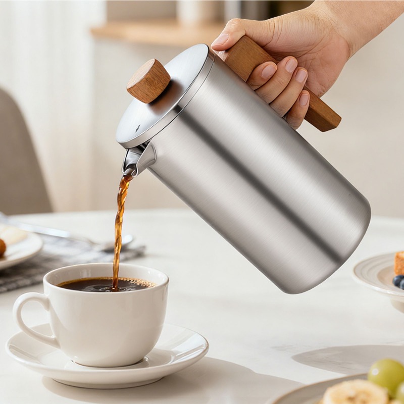JUSTINLAU 1000ml Stainless Ste – Coffee Tea Maker recenzja i cena