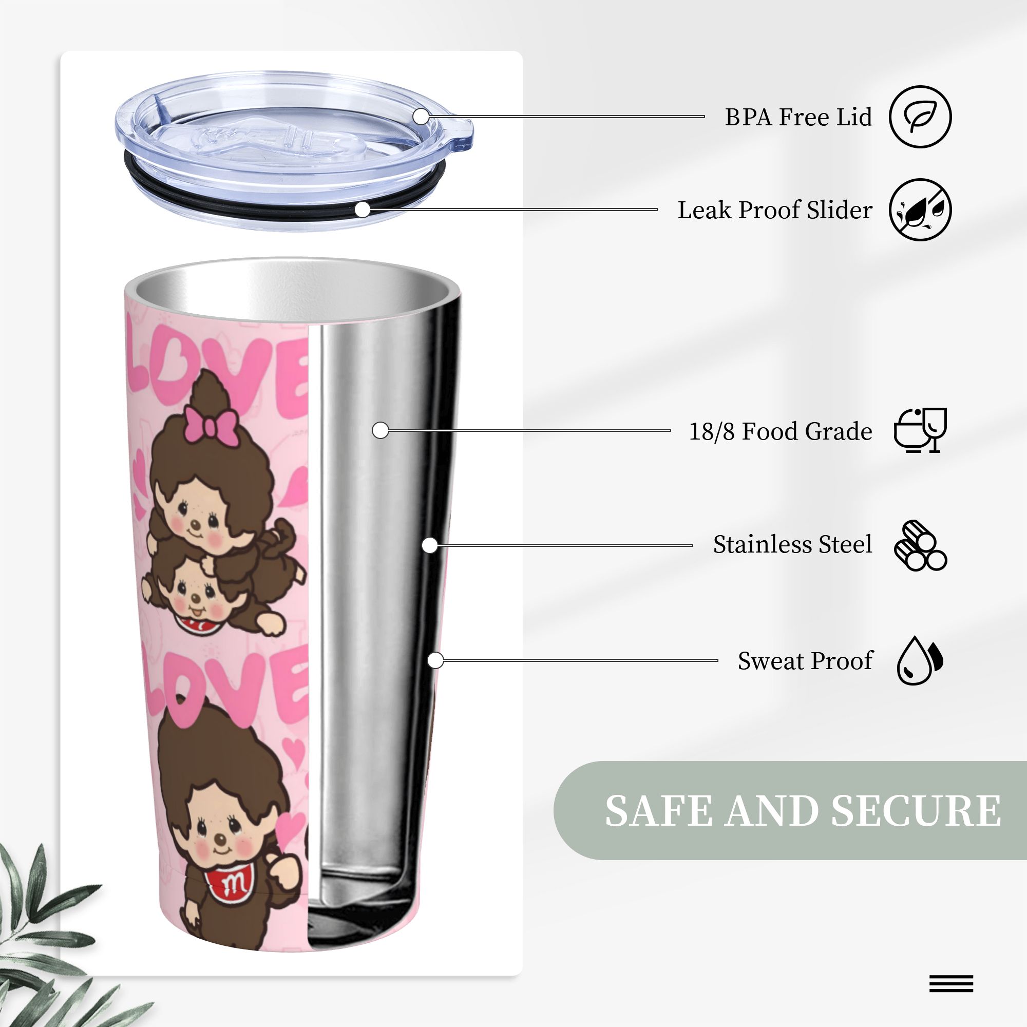 Cute Monchichis Chimutan Stain – Cold Brew Jar recenzja i cena