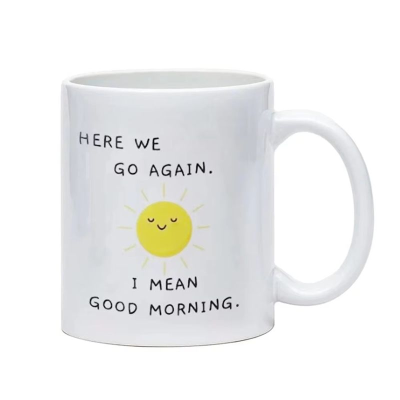 NEW HOT In Stock-Coffee Cup Fu – Coffee Tea Good Morning recenzja i cena