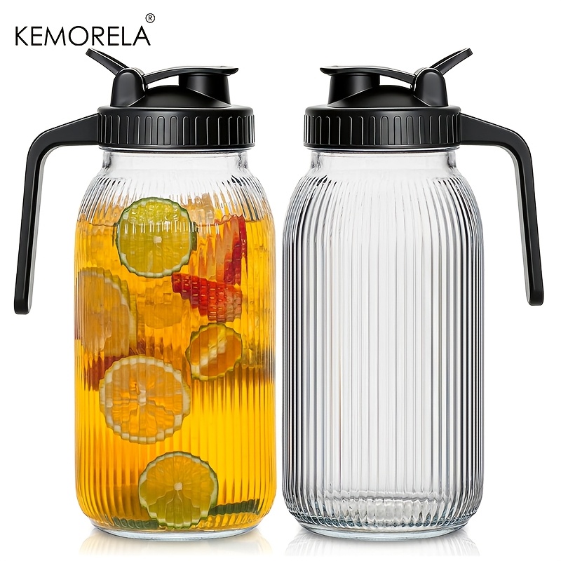 2PCS Glass Mason Jar Pitcher L – Cold Brew Jar recenzja i cena