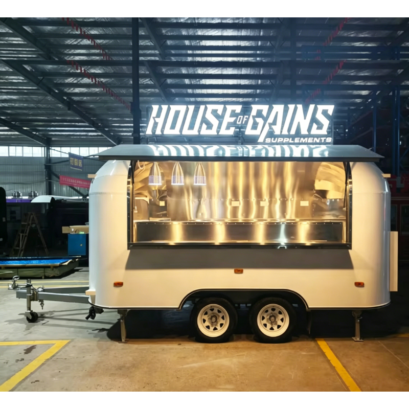 Food Truck Trailer Mobile Rest – Coffee Tea Equipment recenzja i cena