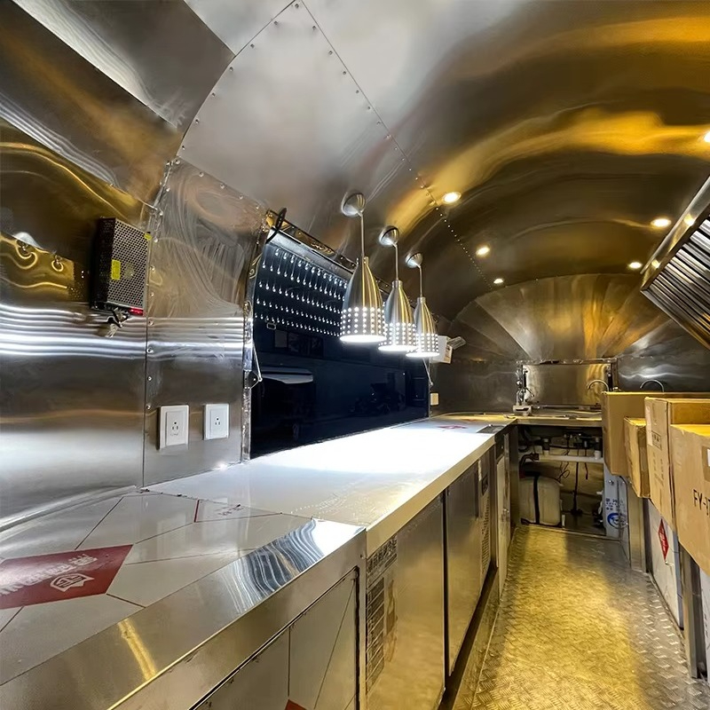 Food Truck Trailer Mobile Rest – Coffee Tea Equipment recenzja i cena