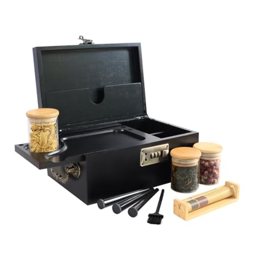 Bamboo Box with Combination Lo – Coffee Tea Etc recenzja i cena
