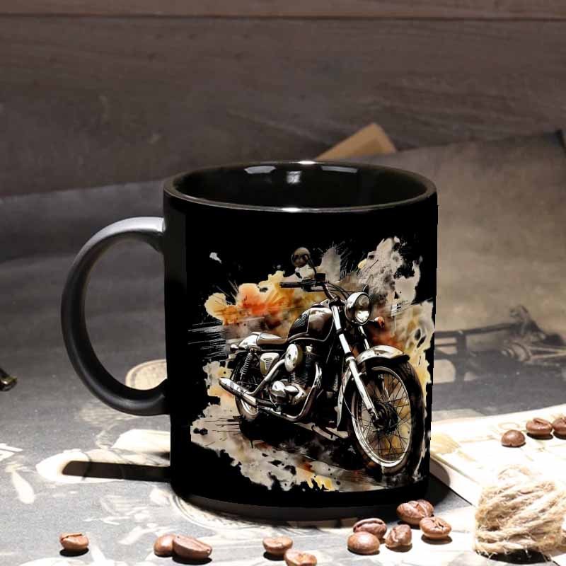 1pc, Motorcycle Art Print, Ret – Coffee Tea Etc recenzja i cena