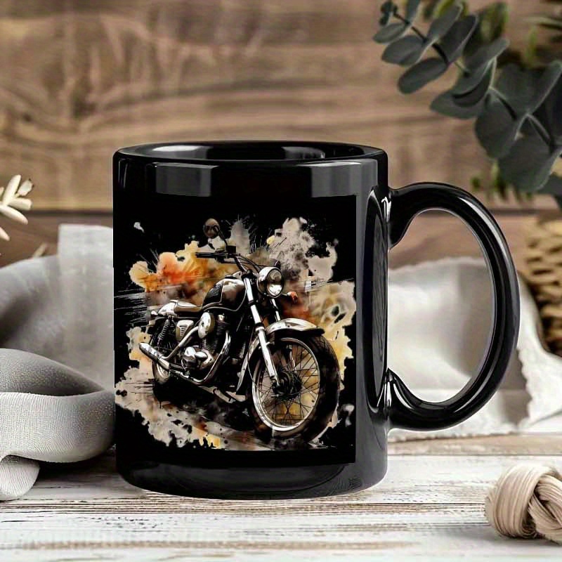 1pc, Motorcycle Art Print, Ret – Coffee Tea Etc recenzja i cena