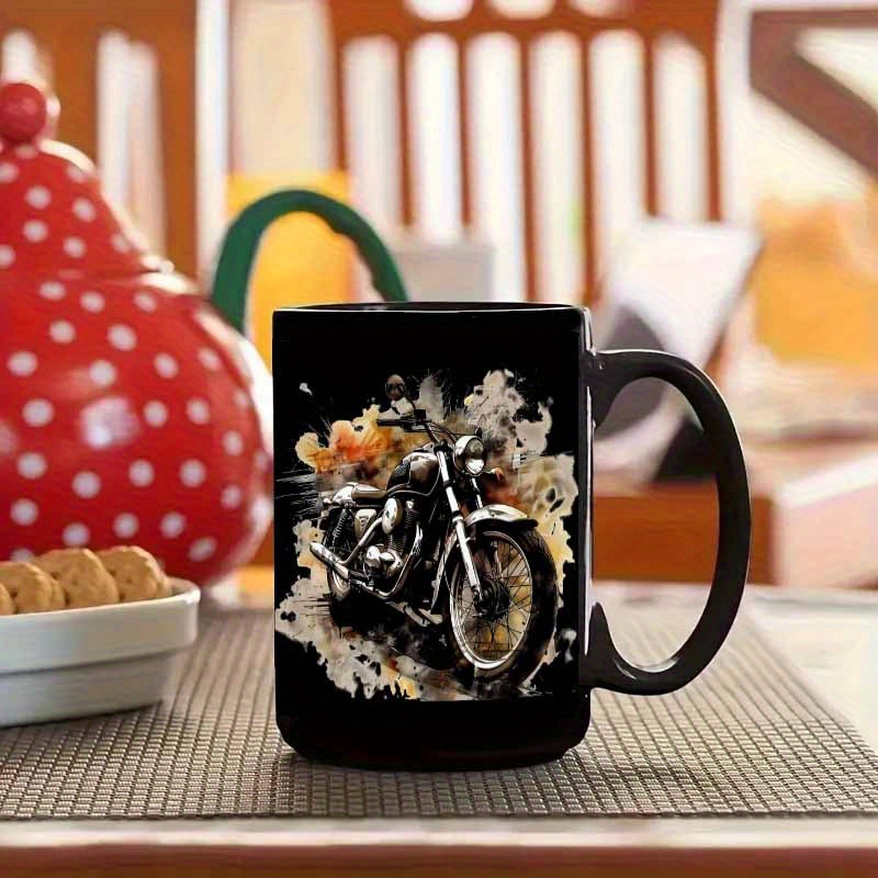 1pc, Motorcycle Art Print, Ret – Coffee Tea Etc recenzja i cena
