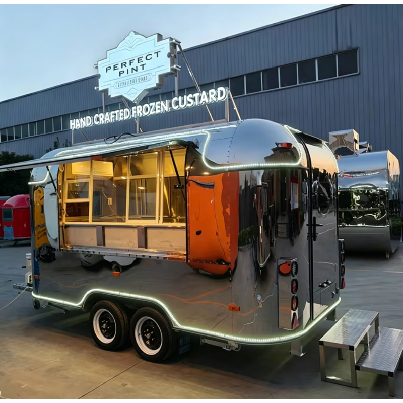 Food Truck Trailer Mobile Rest – Coffee Tea Equipment recenzja i cena