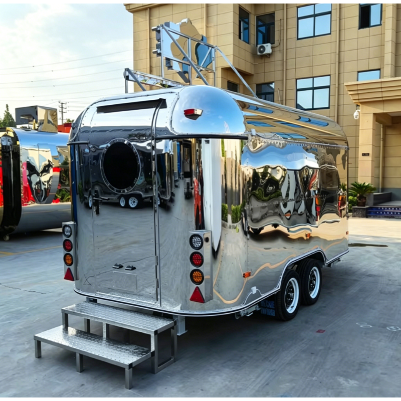 Food Truck Trailer Mobile Rest – Coffee Tea Equipment recenzja i cena