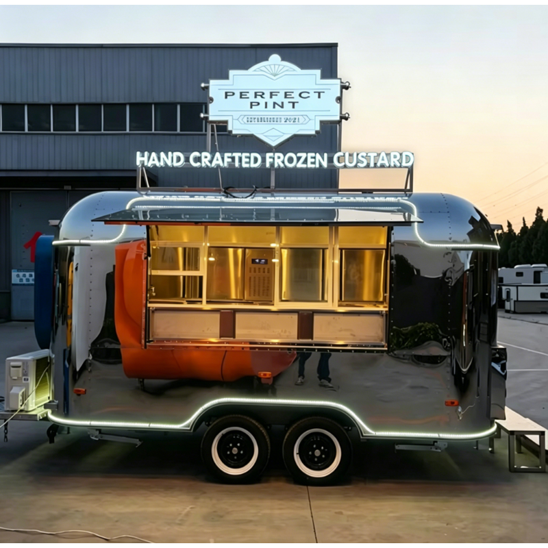 Food Truck Trailer Mobile Rest – Coffee Tea Equipment recenzja i cena