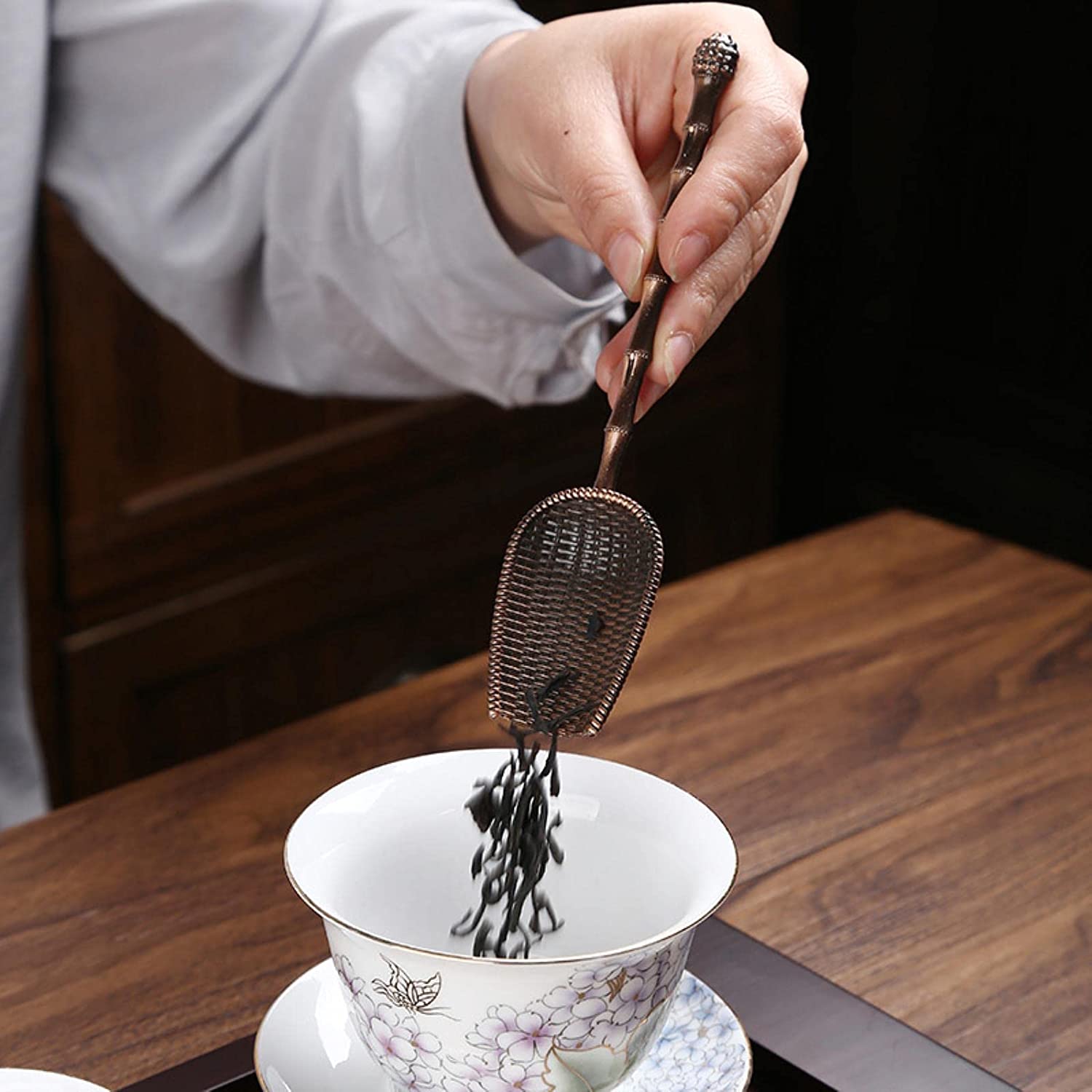 Metal Measuring Shovel Spoon V – Coffee Bean And Tea Leaf recenzja i cena