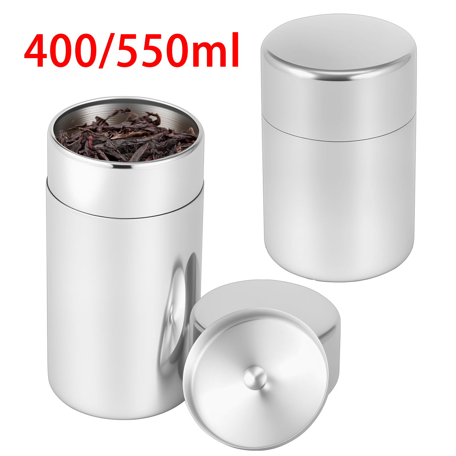 Stainless Steel Tea Leaf Tins  – Coffee Bean And Tea Leaf recenzja i cena