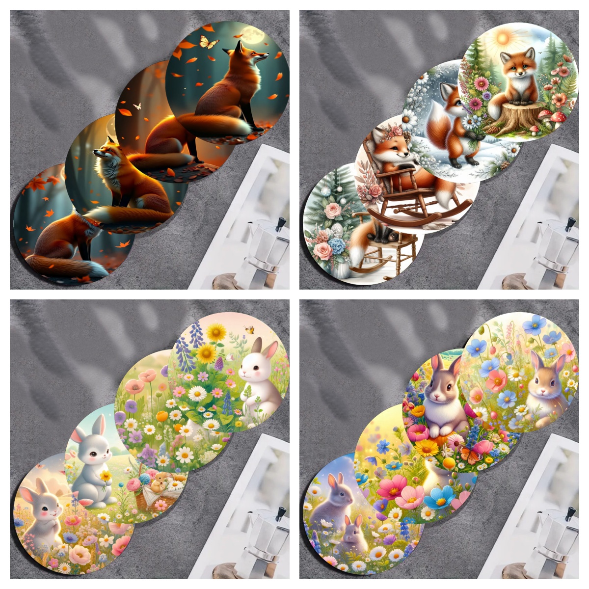 Four mysterious castle colorfu – Coffee Tea Library recenzja i cena