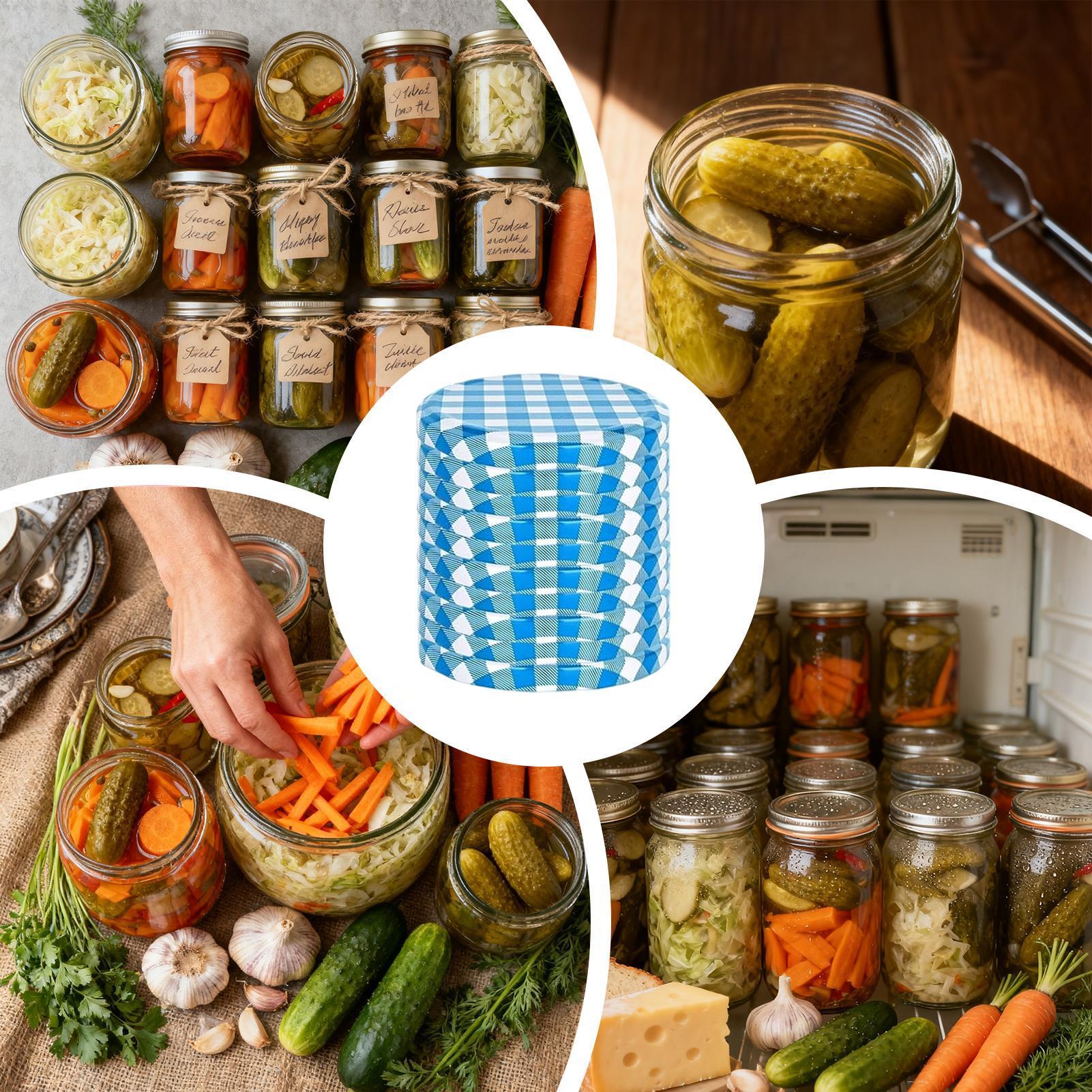 Canning Lids 50 Piece Leak Pro – Coffee Tea recenzja i cena