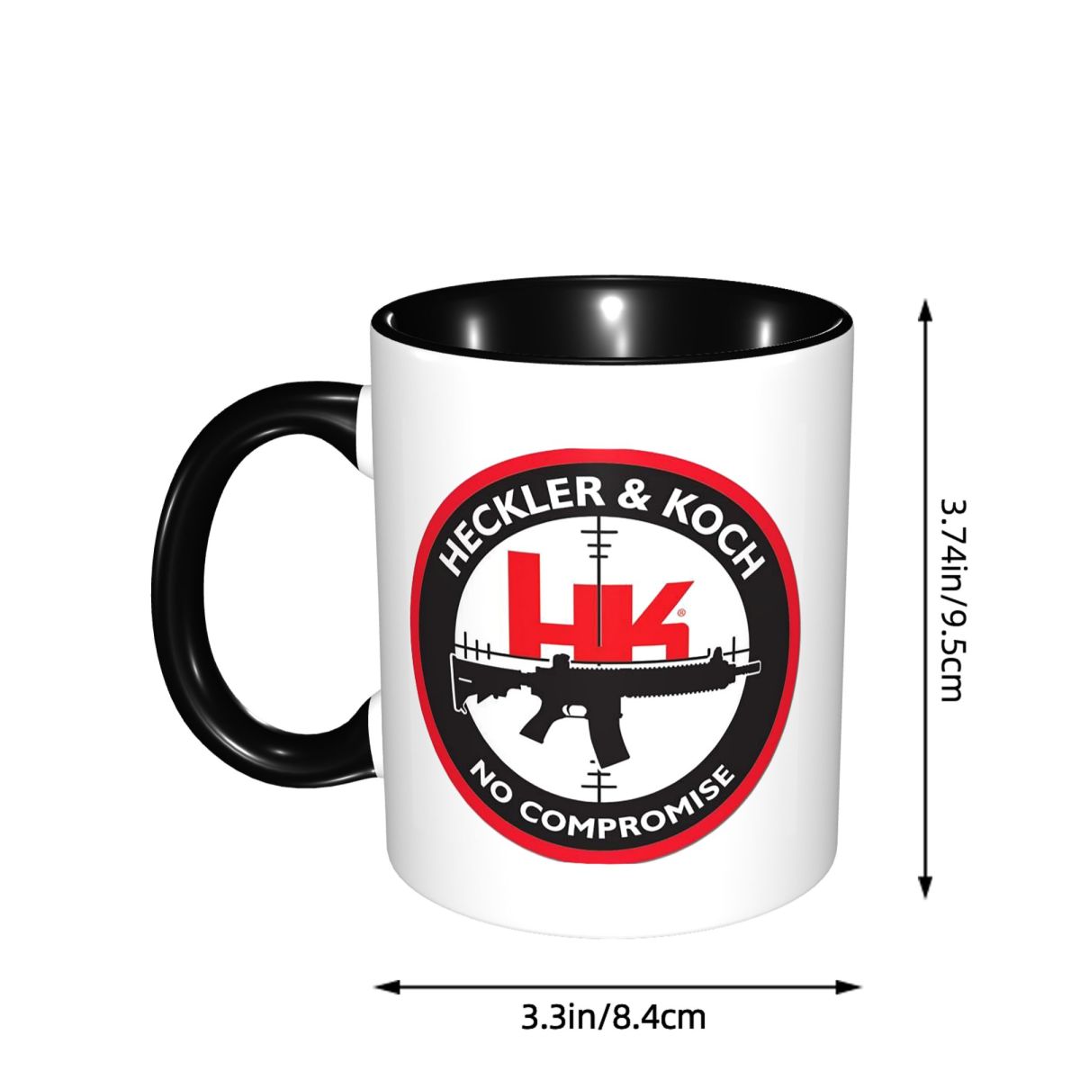 Heckler Koch Hk Logo Mug Funny – Coffee Tea Hk recenzja i cena