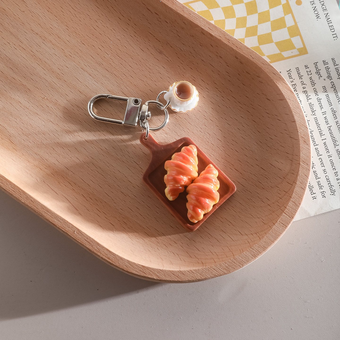 2Pcs Cute Resin Simulated Brea – Coffee And Tea Lyrics recenzja i cena