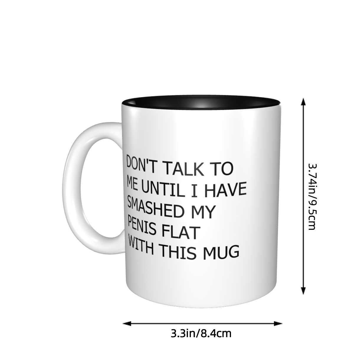 Don't Talk To Me Until Mug Mug – Coffee Tea Me recenzja i cena
