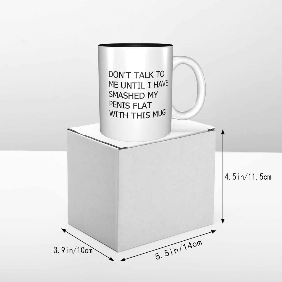 Don't Talk To Me Until Mug Mug – Coffee Tea Me recenzja i cena