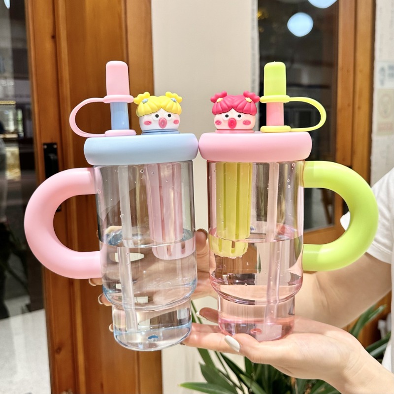 Portable Straw Water Bottle Cu – Coffee Tea Equipment recenzja i cena