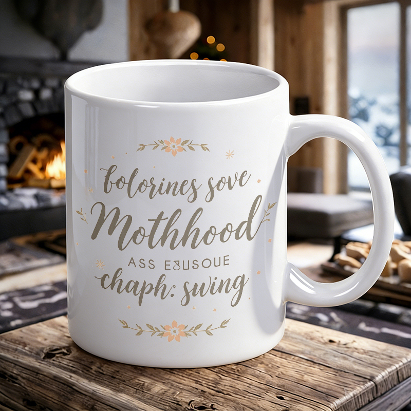 Cozy Mother's Day Floral Quote – Coffee Tea Quotes recenzja i cena