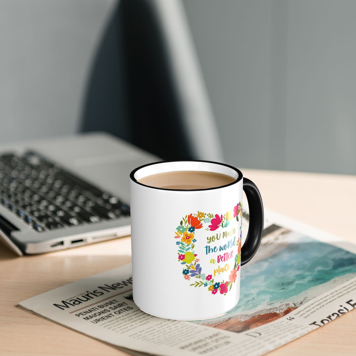 You Make The World A Better Pl – Coffee Tea Quotes recenzja i cena