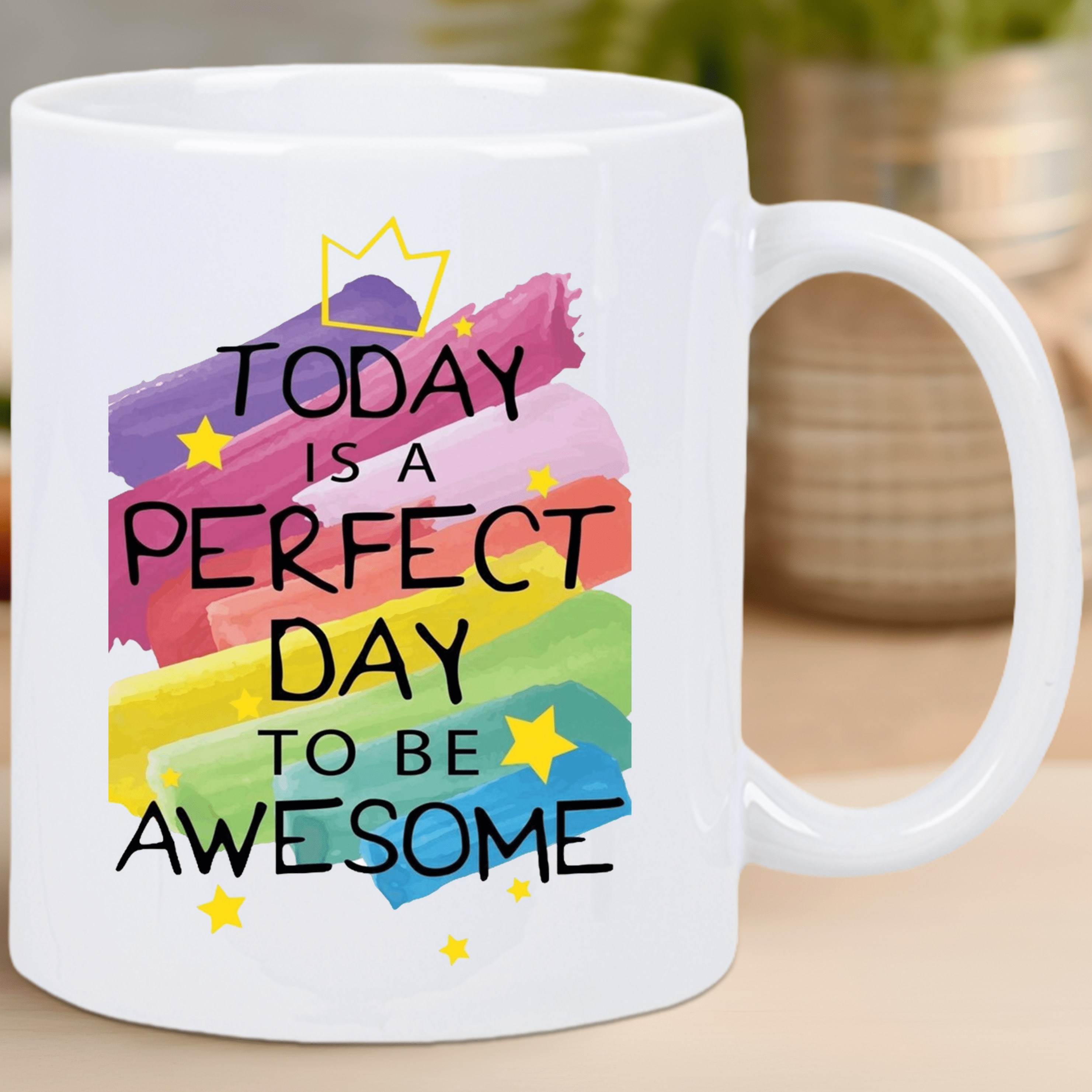 Motivational Ceramic Coffee Mu – Coffee Tea Quotes recenzja i cena