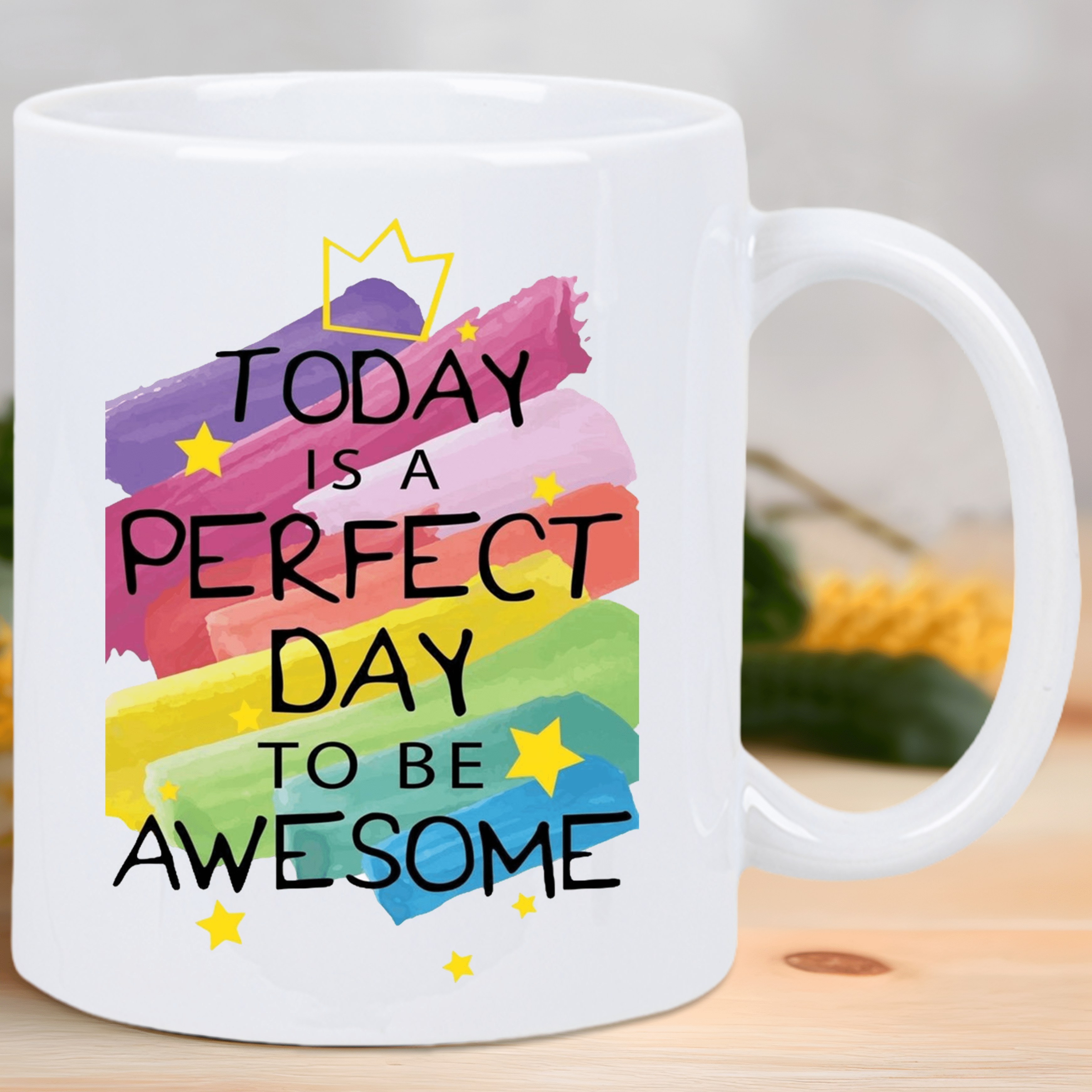 Motivational Ceramic Coffee Mu – Coffee Tea Quotes recenzja i cena